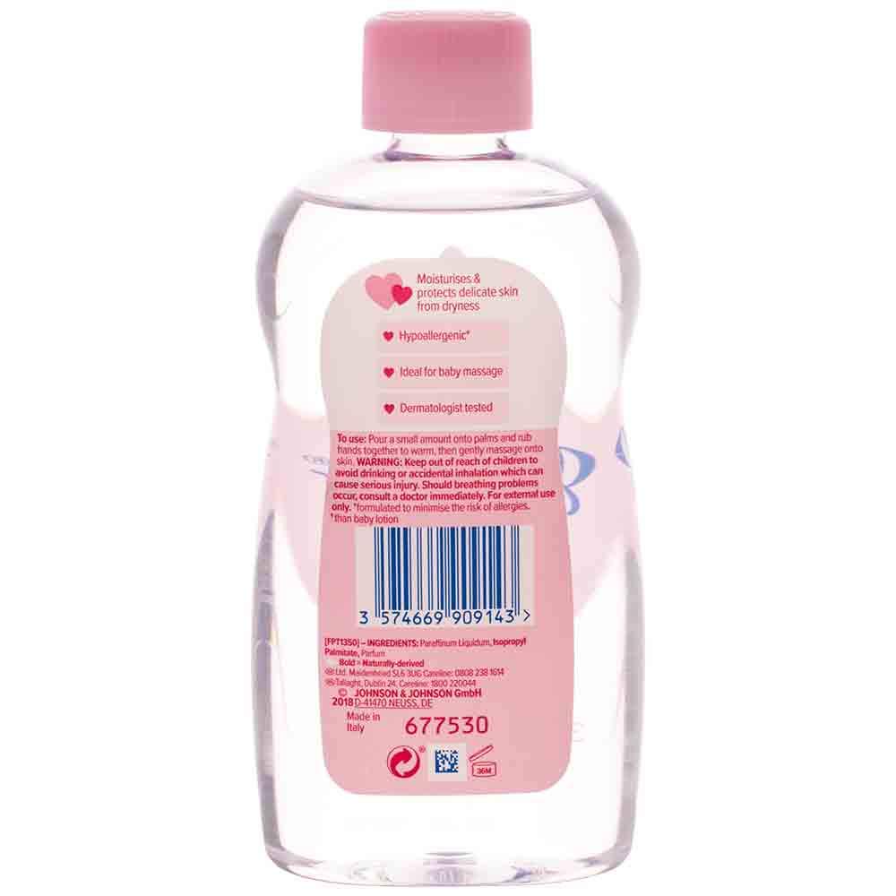 Johnson's Baby Oil, 300ml, White