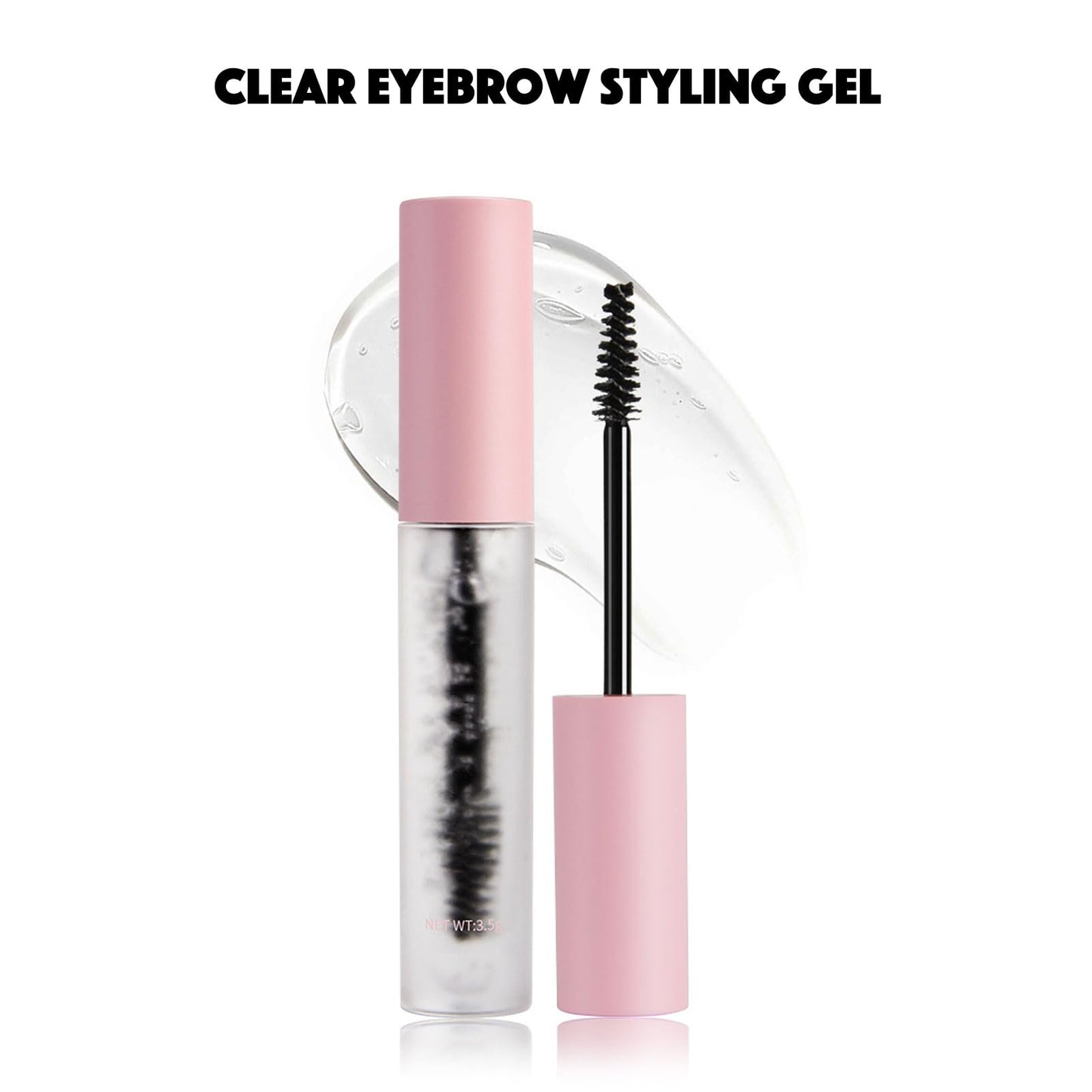 Eyebrow Glue Brow Gel, Eye Brow Shaping Soap, Transparent Long Lasting Waterproof Sweat Proof Brow Fix Gel for Neat Eyebrow Makeup, Natural Look Eyebrow Repair Styling Gel