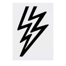 Azeeda Large 'Lightning Bolt' Temporary Tattoo (TO00017140)