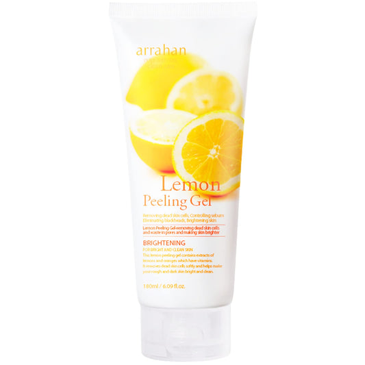 NITELUO Arrahan Lemon Peeling Gel 180Ml, Bright Skin, Clean Skin, Removes Dead Skin