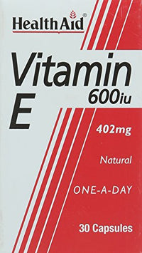 HealthAid Vitamin E 600iu - 30 Capsules