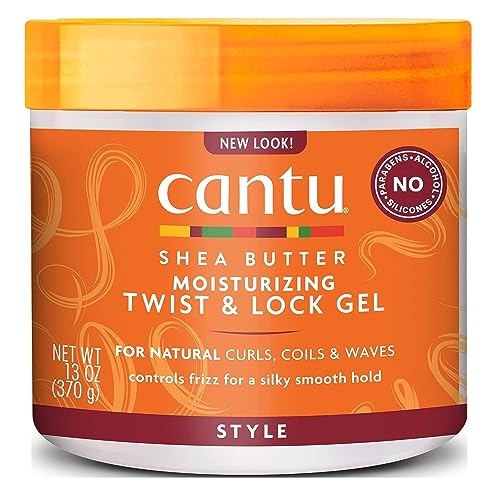 CANTU Cantu Natural Hair Twist And Lock Gel 13 Ounce Jar (370 g) (2 Pack)