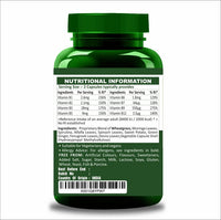 Herbal Magic's Pure & Natural Blend -Vitamin B-Complex 60 Veg Capsules - Made from 14 Different Fruits, Vegetables & Herbs UKAS LAB Tested in UK No Fillers/Colors/Preservatives/maltodextrin