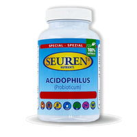 Seuren Nutrients | Acidophilus intestinal Conditioner 200 Capsules Probioticum Gluten Free | Lactose Free | Sugar Free 100% Natural