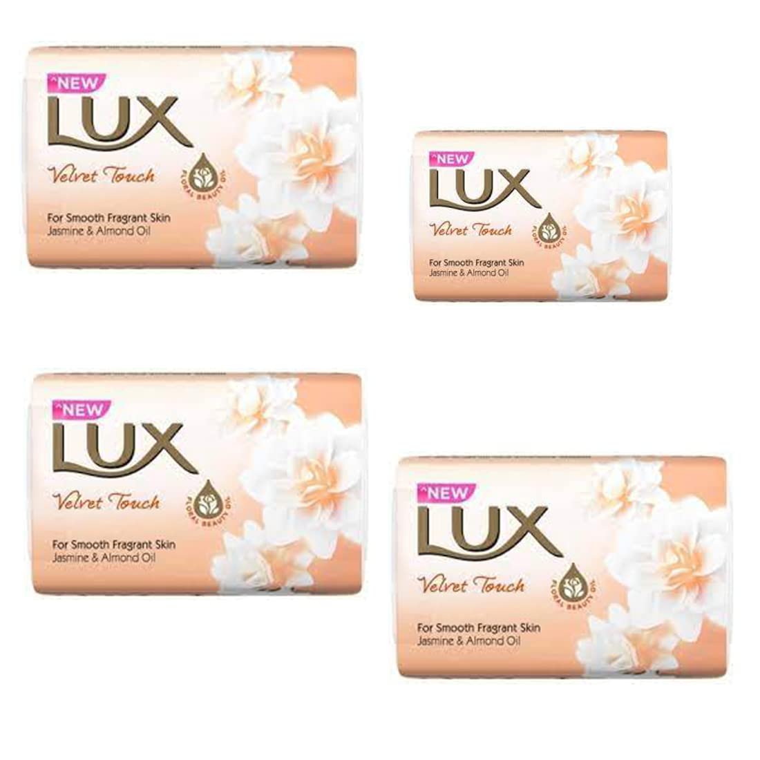 LUX Lux Soap Velvet Touch, 100 gm (Pack of 4)
