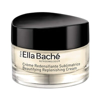 Ella Baché Beautifying Repleneshing Cream | Anti-Aging Cream with beautifying diamond powder, premium extracts of olive and myrtle for an overall lifting effect | Firmer, younger, sublimated skin | 50 ml
