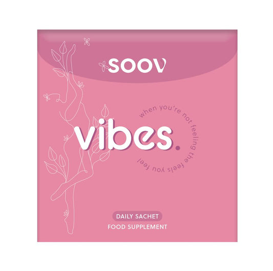 Vibes by Soov | When You're Not Feeling The Feels | 7-Day Period Supplement (5 Capsules a Day) | G&G Vitamins