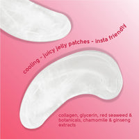 Pretty Face Facts Target Dark Circles Under-Eye Gel Patches | Soothe + Reduce Appearance of dark circles | 4 pairs