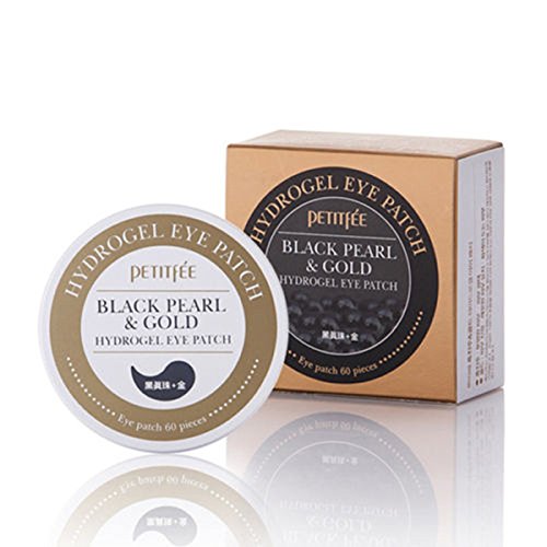 YOSEN PETITFEE Black Pearl Gold Hydrogel Eye Patch 60 pcs Eye Mask Ageless Sleep Mask Eye Patches Dark Circles Face Care Mask