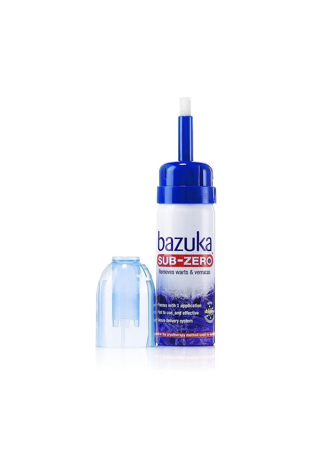 Bazuka Sub Zero Warts & Verucca - 12 Applications (50ml) - Pack of 2