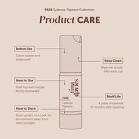 Tina Davies FADE Eyebrow Pigments, Medium Neutral Brown 15ml