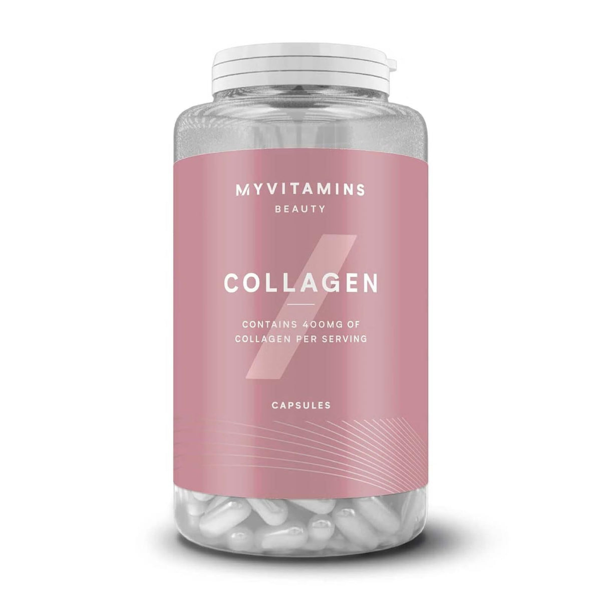 MyVitamins Myprotein Collagen Capsules – Hydrolyzed Collagen Peptides – 400mg Bovine Collagen per Capsule – Joint, Skin & Hair Support – Collagen Supplements for Women & Men – 90 Capsules (3 Month Supply)