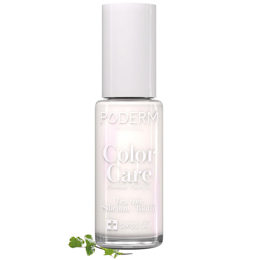 PODERM - FUNGAL NAIL INFECTIONS - Nail varnish TEA TREE - Prevention & Treatment of Nails Yellowed/Damaged by FUNGAL INFECTIONS - TREATS & COLOURS - foot/hand treatment - Swiss Made
