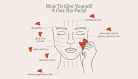GGUA Gua Sha Facial Care Massage Treatment Natural Jade Board Scraping Tool Salon
