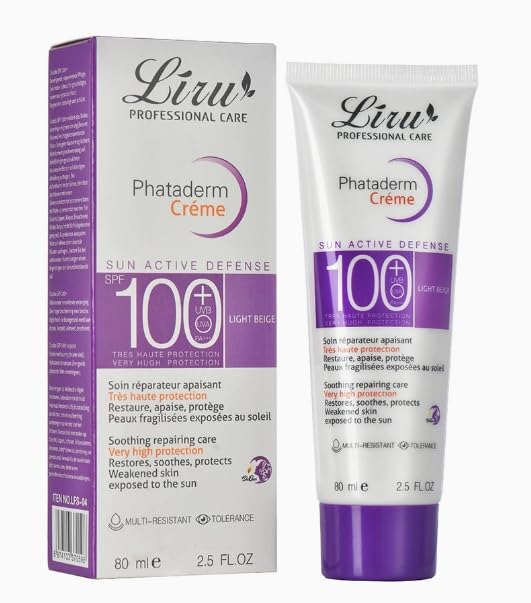 Cureluxe spf100 purple sunscreen 80ml