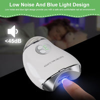 LOPHE Electric Nail Clipper, Double-Headed Cute Mango Shape Trimmer and Polisher 2-in-1 With LED Light Rechargeable Noiseless with Nail Cutting Storage Safe Nail Clipper for Baby, Kids, Elderly