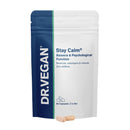 dr vegan Stay Calm Supplement, Stress and Anxiety Relief | Ashwagandha KSM 66, Magnesium, L-Theanine, Rhodiola, Schisandra & Cordyceps | 60 Vegan Capsules, 2-A-Day