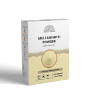 Hebhac Herbs Multani Mitti Powder, Bentonite Clay & Fuller's Earth Clay – 100% Natural Skin Soother, Cleanser & Acne Reducer – 100g