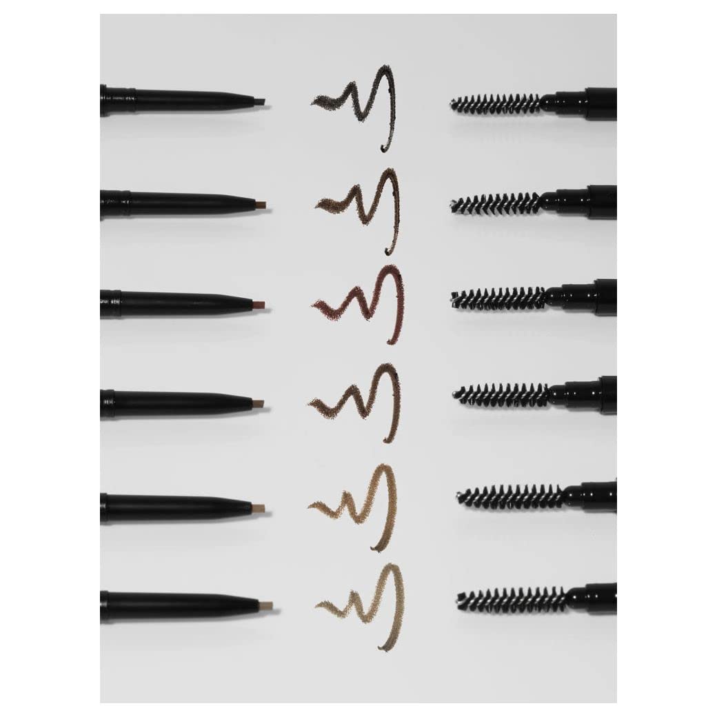 High Definition - HD Brows HD BROWS Browtec Slim Eyebrow Pencil, Duel-Ended Pencil and Spoolie, Long Lasting, Easy to Use, Smoke- For Cool and Ashy Undertones
