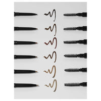 High Definition - HD Brows HD BROWS Browtec Slim Eyebrow Pencil, Duel-Ended Pencil and Spoolie, Long Lasting, Easy to Use, Smoke- For Cool and Ashy Undertones
