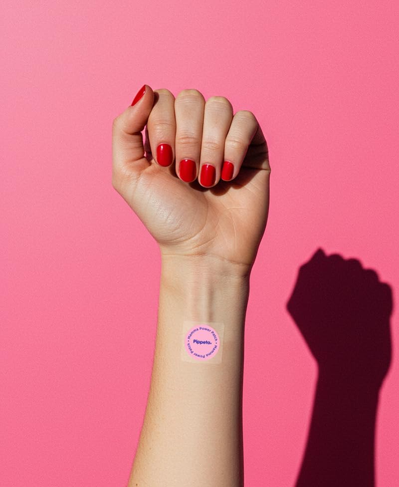 Pippeta Mamma Power Patch - Multivitamin Patch for Pregnancy, Postpartum & Breastfeeding - 24-Hour Nutrient Release - 80-90% Absorption - Waterproof, 100% Natural Latex Free - 30 Pack