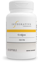 Integrative Therapeutics - CoQ10 (100mg) Coenzyme Q10 (Ubiquinone) Supplement - Supports Cardiovascular & Brain Health* - 60 Softgels