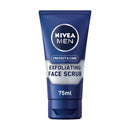 NIVEA MEN Protect & Care Exfoliating Face Scrub (75ml), Invigorating Men's Face Scrub and Cleanser with Aloe Vera, Exfoliating and Refreshing