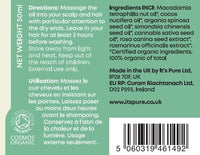 It's Pure It’s Pure Macadamia & Argan Hair Oil 50ml | 100% Organic, Natural & Cruelty-Free