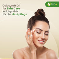 SALVIA Colocynth Oil | Pure and Natural Cold-Pressed Oil | Hair Care (Hair Thickening, Improve Scalp Health) Skin Care (Moisturizes & Nourishes)- Cosmetic Grade - 30 ML