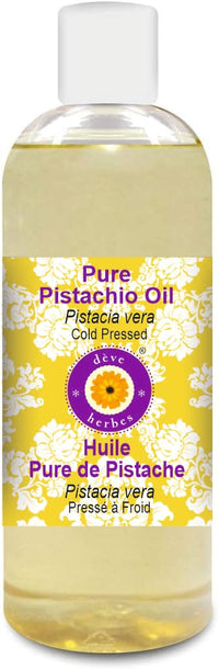 Deve Herbes Pure Pistachio oil 200ml (Pistacia vera) 100% Natural Therapeutic Grade