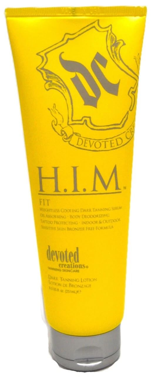 Devoted Creations H.I.M FIT Weightless Cooling Dark Tanning Serum (251ml)