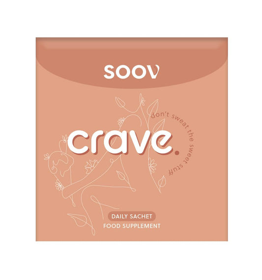 Crave by Soov | Don't Sweat The Sweet Stuff | 7-Day Period Supplement (2 Capsules a Day) | G&G Vitamins