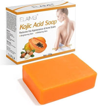 Peak Health Whitening Kojic Acid Soap Facial Bleaching Dark Spot Acne Scars Skin Brighter Lightening Detox Pigmentation Removal Reduce (Pack of 1)