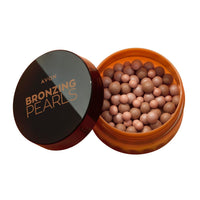 Avon Bronzing Pearls Cool, Multi-Sized, Multi-Shade Pearls with Mineral Pigments for a Multi-Dimensional Glow, Available in Shades to Suit all Skin Tones, 28g.