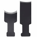 FYHJNC 2PCS Hair Dye Highlighting Boards with Fine Teeth & Flat Top Comb – Salon-Grade Sectioning Tools for Balayage, Bleach, Colouring at Home (Black)