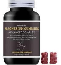 Fraction One Magnesium Gummies - 120 Gummies - 60 Servings - 2600MG PER Serving - Magnesium Citrate 1400mg - Magnesium Glycinate 250mg - Magnesium Malate 200mg - Magnesium Oxide 150mg - Elemental Mg 605.5 mg