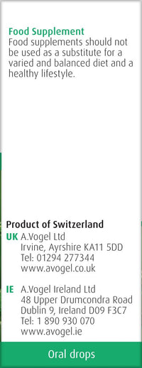 A.Vogel Stinging Nettle Urtica Drops | Food Supplement | from Freshly Harvested, Organically Grown Stinging Nettle Herb | Suitable for Vegans | 50ml