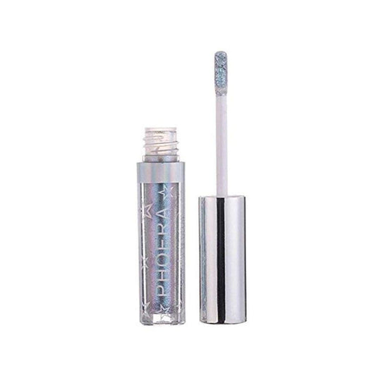 Phoera AQUAPURITY - PHOERA Magnificent Metals Waterproof Liquid Glitter & Glow Eyeshadow Palette Shimmer Long Lasting Cosmetic Metallic Eye Shadow Pigment Makeup (111 AZUL LEMONADE)