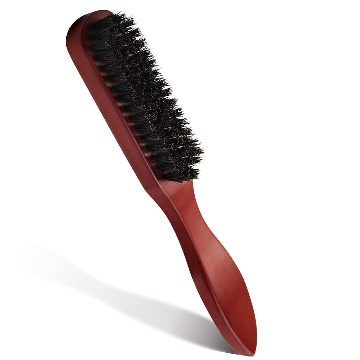 ZPLASK Slick Back Hair Brush, Slick Back Brush, Slick Brush, Boar Bristle Hair Brush Hair Gel Brush for Afro Wet Curly Hair or Damaged Hair Reducing Hair for Combing Beard Hair