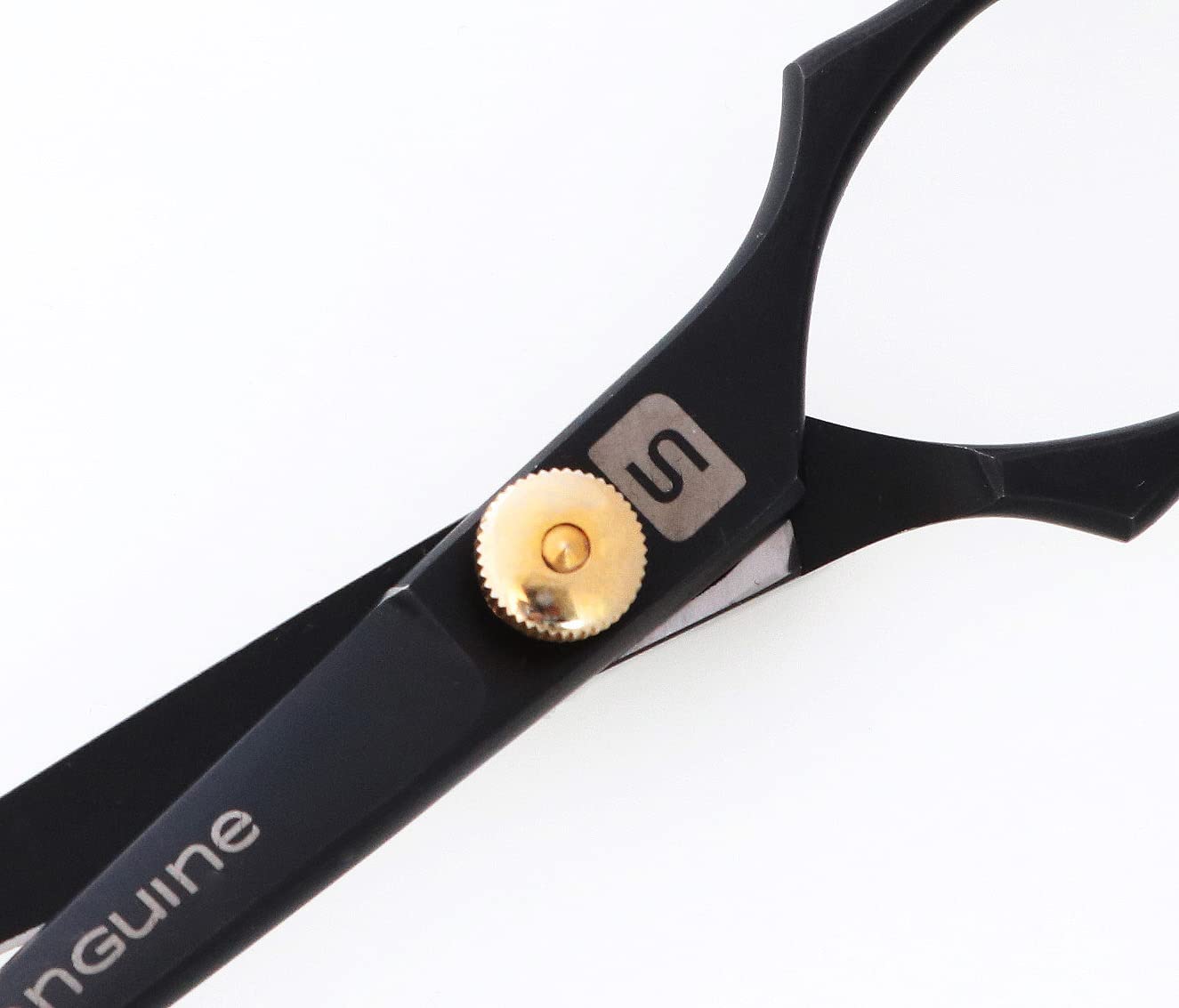 Sanguine Professional Beard Trimming Scissors, Moustache Scissors, Men Hair Scissors - 5.0 inch, Ultra Sharp, Presentation Case