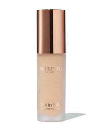 SCULPTED by Aimee Connolly Satin Silk Longwear Foundation from Sculpted by Aimee (Medium 4.0) - Lightweight, Hydrating & Buildable High Coverage, Sweat-Resistant Foundation