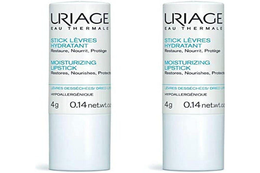 Uriage Eau Thermale Moisturizing Lipstick 2 x 4g