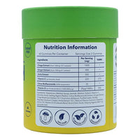 Moosh Mushroom Gummies 3000mg - 60 Gummies (Reishi, Lions Mane, Chaga, Coryceps) Sugar Free, 100% Vegan (Immunity (Chaga))