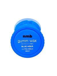 NM BEAUTY NMB Gumm-wax Professional Hair Styling Wax | Edge Control | Hair Gel Wax | Ultra Hold | Men & Women Hair Wax (Blue, Black & Red Aqua, Green Matte) 150ml (150ml, Blue Aqua)