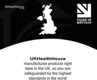 UKHealthHouse Glycine Powder 2.5kg - Anti Inflammatory Sleep Aid - Recovery GH Release 100% Pure Glycine Vegan Friendly Boosts Protein Synthesis White