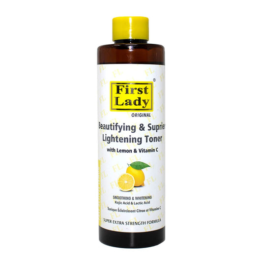 FIRST LADY First Lady Skin Beautifying & Superior Lemon Lightening Face Toner 200ml - with Vitamin c & kojic Acid & lactic Acid
