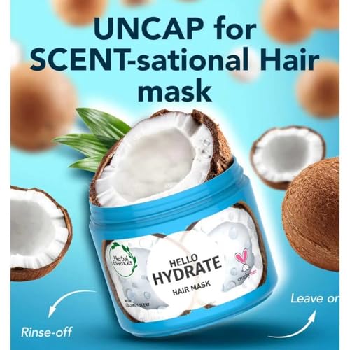Herbal Essences HELLO HYDRATE Deep Conditioning Hair Mask | Coconut Extract | For Dry Hair | 300ml