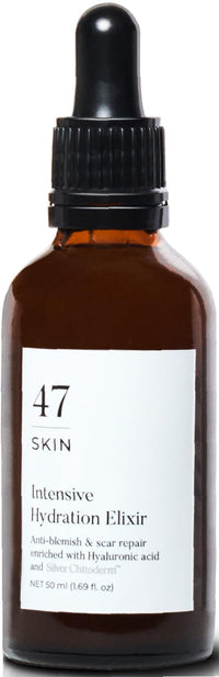 47 Skin | Super Hydrating Skin Elixir with Anti Blemish Spot Treatment Formula | Face Serum | 100ml