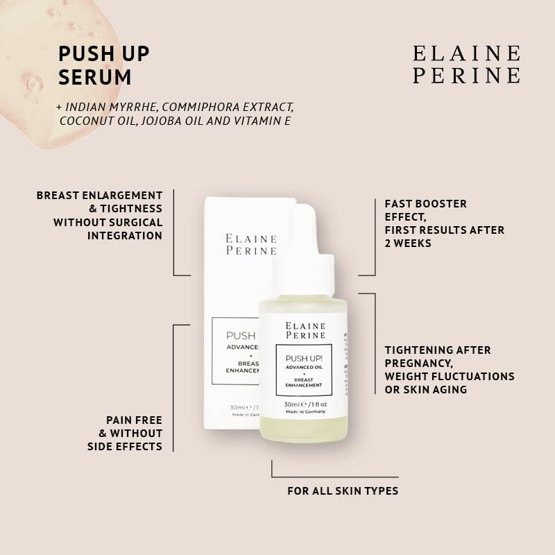 ELAINE PERINE PARIS Elaine Perine Breast Enhancement Serum, Push Up, Breast Tightening Serum, Made in Germany