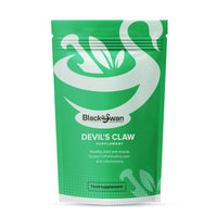 Black Swan supplements Black Swan Devil's Claw Capsules - 2200mg Antioxidant Formula Anti Inflammation Joints Digestive Health Muscle Pain Relief Natural Herbal Supplement - 30 Caps 1 Month Supply